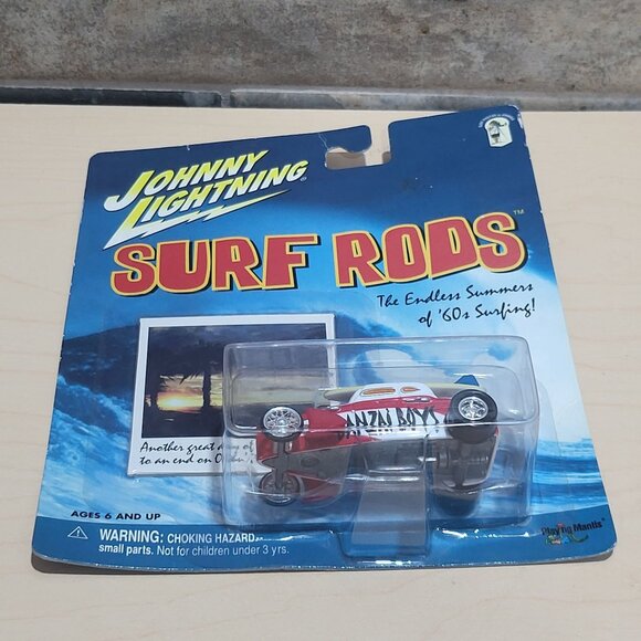 Johnny Lightning Surf Rods Banzai Boys Speed Coupe 2000 Diecast Car Scale 1:64 - Picture 4 of 10